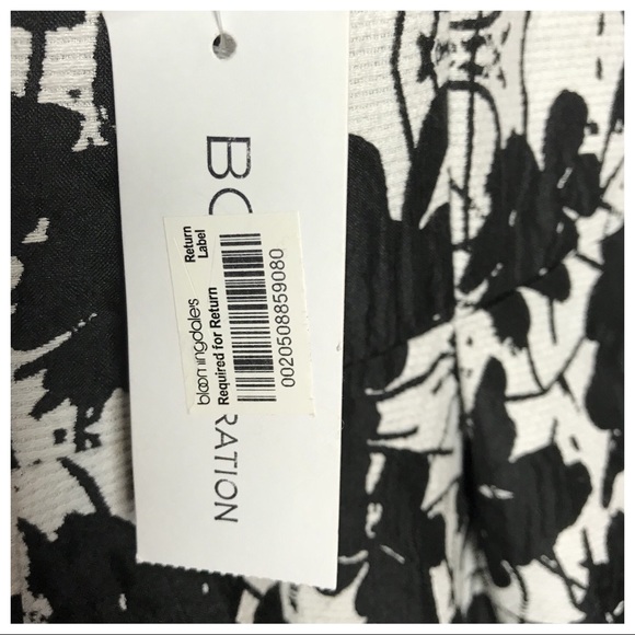 BCBGeneration B/W Textured Dress NWT 6 - Picture 8 of 8